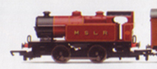 MSLR 0-4-0T Locomotive