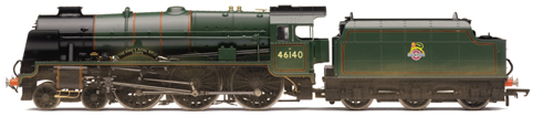 Royal Scot Class Locomotive - The Kings Royal Rifle Corps (Weathered)