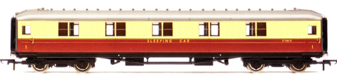 B.R. 61ft 6in Corridor 1st Class Sleeper Coach