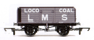 L.M.S. Loco Coal 7 Plank Wagon