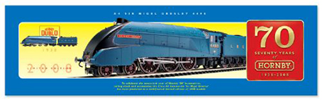 Class A4 Locomotive - Sir Nigel Gresley - 70 Years Of Hornby - 1938 - 2008 - Limited Ediiton