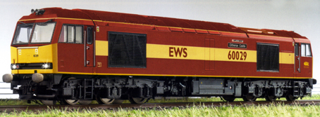 Class 60 Diesel Electric Locomotive - Clitheroe Castle