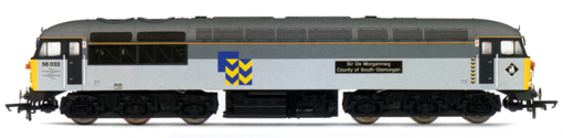 Class 56 Diesel Electric Locomotive - Sir De Morgannwg County Of South Glamorgan