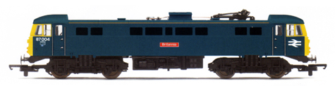 Class 87 Bo-Bo Electric Locomotive - Britannia