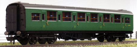 B.R. (Ex S.R.) Maunsell Corridor 1st Class Coach