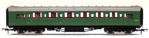 B.R. (Ex S.R.) Maunsell Composite Coach