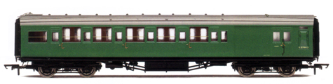 B.R. (Ex S.R.) Maunsell Brake Third Coach