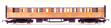 L.N.E.R. Teak Composite Coach