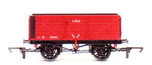 B.R. (Ex L.M.S.) 7 Plank Wagon