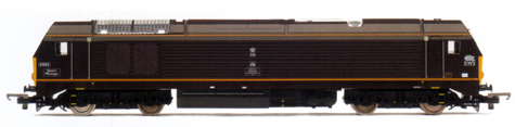 Class 67 Bo-Bo Diesel Electric Locomotive - Queens Messenger