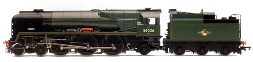 Rebuilt West Country Class Locomotive - Yes Tor