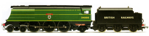 West Country Class Locomotive With Stanier Tender - Bude - Limited Edition