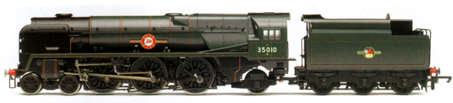 Merchant Navy Class Locomotive - Blue Star