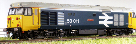 Class 50 Co-Co Diesel Electric Locomotive - Centurian
