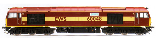 Class 60 Diesel Electric Locomotive - Eastern (DCC Locomotive with Sound)