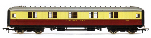 B.R. 61ft 6in Corridor 1st Class Sleeper Coach