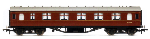 B.R. (Ex L.M.S.) Corridor 1st Class Coach