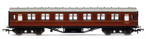 B.R. (Ex L.M.S.) Corridor 3rd Class Coach