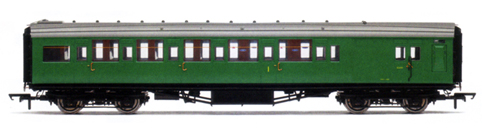 B.R. (Ex S.R.) Maunsell Brake Composite Coach