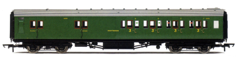 S.R. Maunsell 4 Compartment 3rd Class Brake Coach