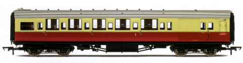 B.R. (Ex S.R.) Maunsell Brake Composite Coach