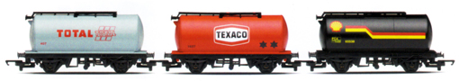 Total, Texaco and Shell Tank Wagons - Fuel Tanker Pack