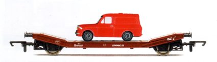 B.R. Lowmac Wagon & Ford Thames Van