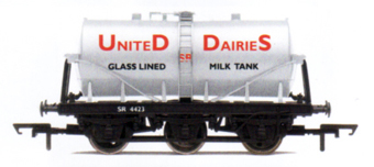 S.R. United Dairies 6 Wheel Milk Tank Wagon