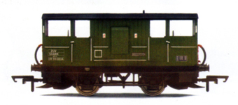 B.R. Shark Ballast Brake Van (Weathered)