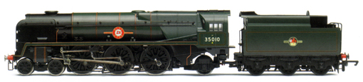 Merchant Navy Class Locomotive - Blue Star