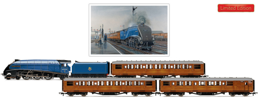 Rare Bird Train Pack (Class A4 - Kingfisher)  - Barry J. Freeman Collection