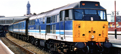 Class 31 Diesel Locomotive - North Yorksire Moors Railway