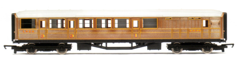 L.N.E.R. Teak Composite Brake Coach