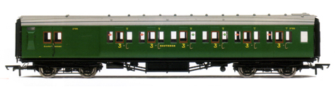 S.R. Maunsell 6 Compartment 3rd Class Brake Coach