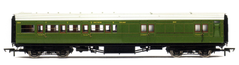 S.R. 4 Compartment Brake 3rd Class Coach