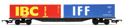 Container Bogie Wagon with 2 x 30ft Containers - IBC and IFF