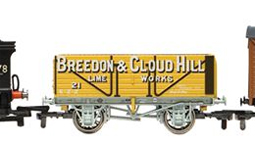 Breedon & Cloud Hill Lime Works 7 Plank Wagon
