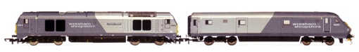 Wrexham & Shropshire Class 67 & MK3 DVT Train Pack (Class 67 - Thomas Telford)