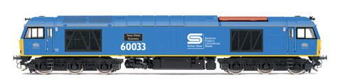Class 60 Diesel Electric Locomotive - Tees Steel Express