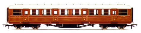 L.N.E.R. 61ft 6in Corridor 1st Class Coach