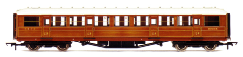 L.N.E.R. 61ft 6in Corridor 3rd Class Coach