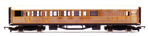 L.N.E.R. Teak Composite Brake Coach