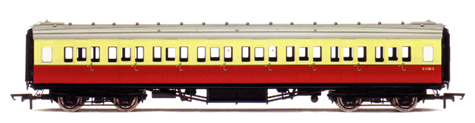 B.R. (Ex S.R.) Maunsell Corridor 3rd Class Coach