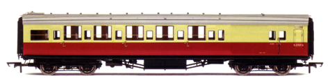 B.R. (Ex S.R.) Maunsell 6 Compartment 3rd Class Brake Coach