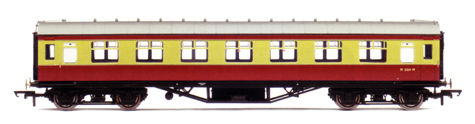 B.R. (Ex L.M.S.) Corridor 3rd Class Coach