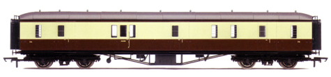 B.R. (G.W.R.) Hawksworth Gangway Passenger Brake Coach