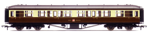 B.R. (G.W.R.) Hawksworth Corridor 3rd Class Coach