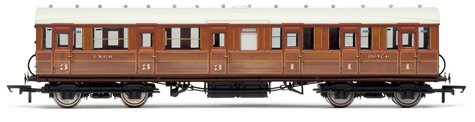 L.N.E.R. Gresley Non-vestibuled Suburban Composite Coach