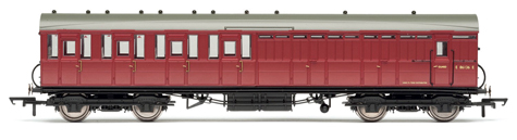 B.R. Gresley Non-vestibuled Suburban 3rd Class Brake Coach