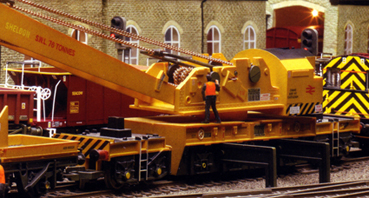 B.R. 75 Ton Operating Breakdown Crane (Weathered)